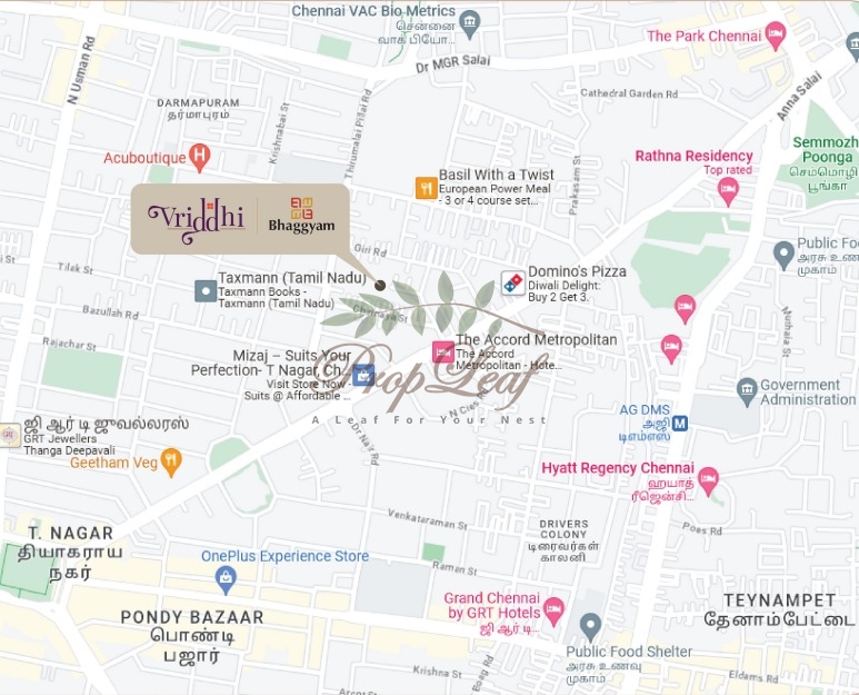 Bhaggyam Vriddhi Location Map